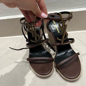 Saint Laurent Cassandra Sandal